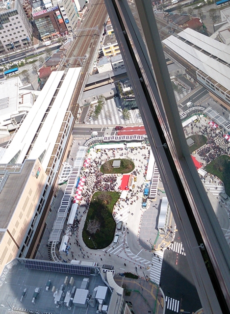 東急駅前ロータリーイベント